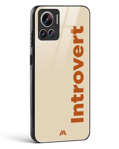 Introvert Glass Case Phone Cover (Motorola)