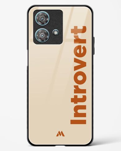 Introvert Glass Case Phone Cover (Motorola)