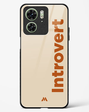 Introvert Glass Case Phone Cover (Motorola)