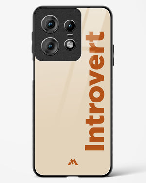 Introvert Glass Case Phone Cover (Motorola)