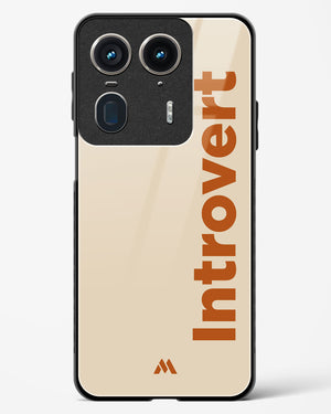 Introvert Glass Case Phone Cover (Motorola)