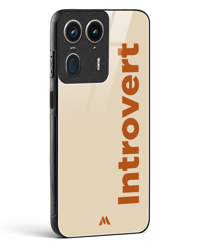 Introvert Glass Case Phone Cover (Motorola)