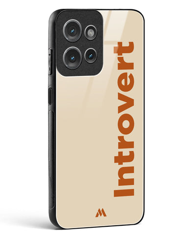 Introvert Glass Case Phone Cover (Motorola)