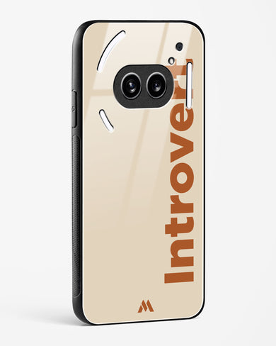 Introvert Glass Case Phone Cover (Nothing)