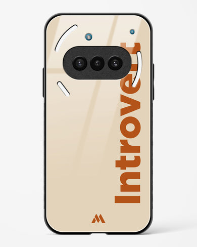 Introvert Glass Case Phone Cover (Nothing)