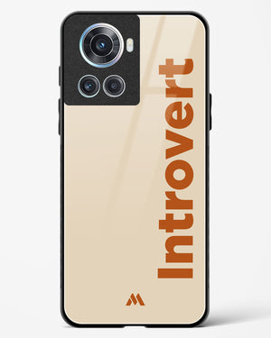 Introvert Glass Case Phone Cover (OnePlus)