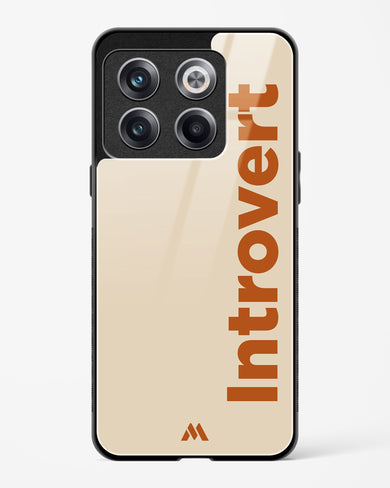 Introvert Glass Case Phone Cover (OnePlus)