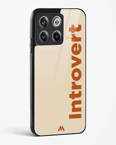 Introvert Glass Case Phone Cover (OnePlus)