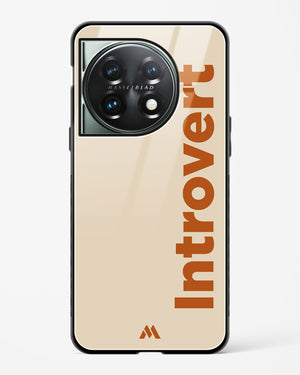 Introvert Glass Case Phone Cover (OnePlus)