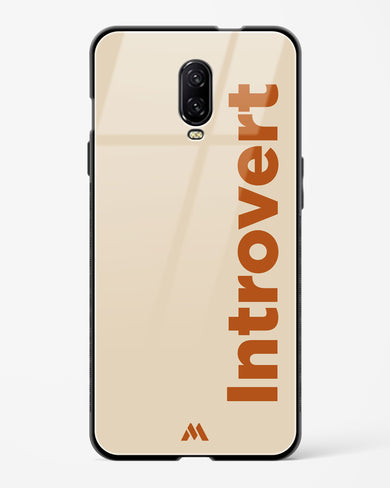 Introvert Glass Case Phone Cover (OnePlus)