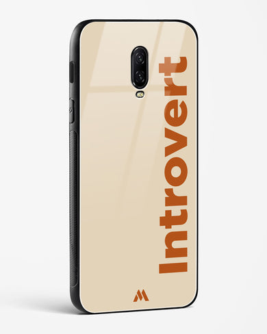 Introvert Glass Case Phone Cover (OnePlus)