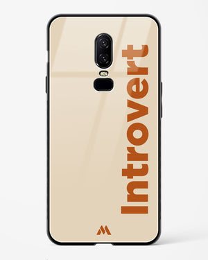 Introvert Glass Case Phone Cover (OnePlus)