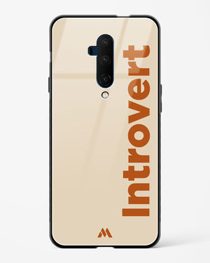 Introvert Glass Case Phone Cover (OnePlus)