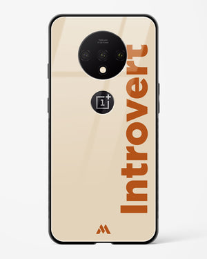 Introvert Glass Case Phone Cover (OnePlus)