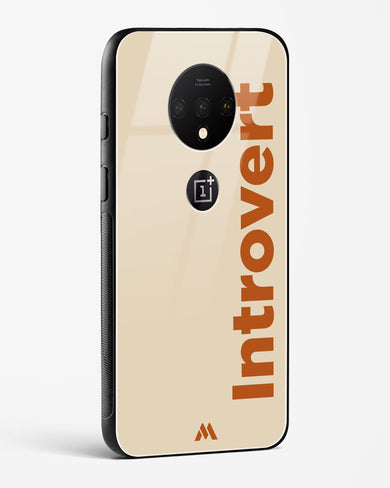 Introvert Glass Case Phone Cover (OnePlus)