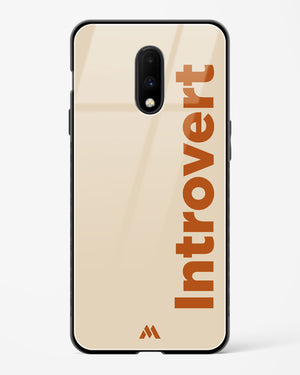 Introvert Glass Case Phone Cover (OnePlus)
