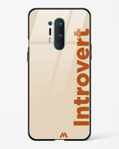 Introvert Glass Case Phone Cover (OnePlus)