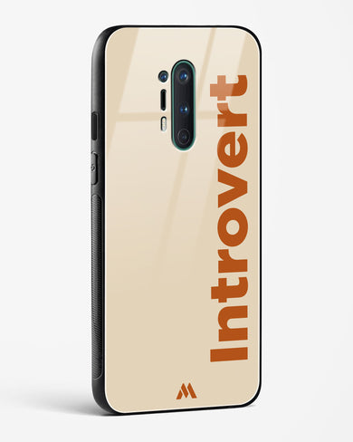 Introvert Glass Case Phone Cover (OnePlus)