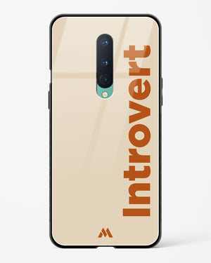 Introvert Glass Case Phone Cover (OnePlus)