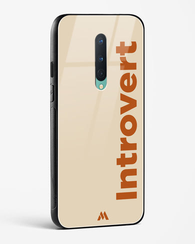 Introvert Glass Case Phone Cover (OnePlus)