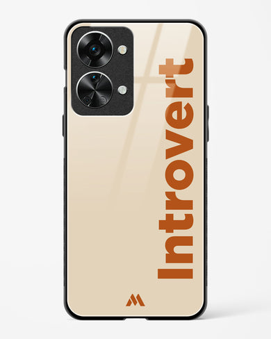 Introvert Glass Case Phone Cover (OnePlus)