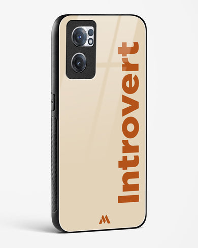 Introvert Glass Case Phone Cover (OnePlus)