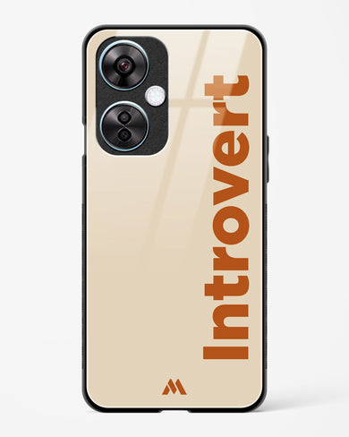 Introvert Glass Case Phone Cover (OnePlus)