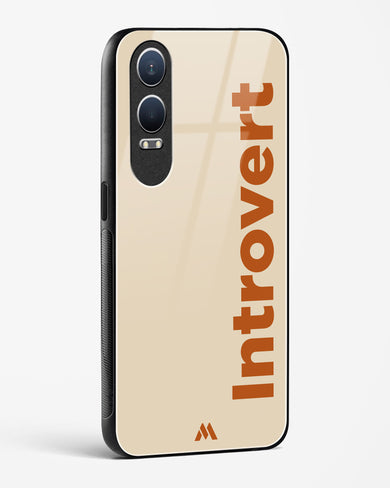 Introvert Glass Case Phone Cover (OnePlus)