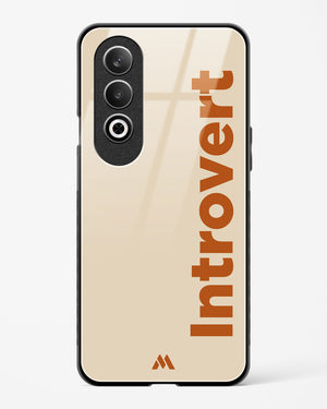 Introvert Glass Case Phone Cover (OnePlus)