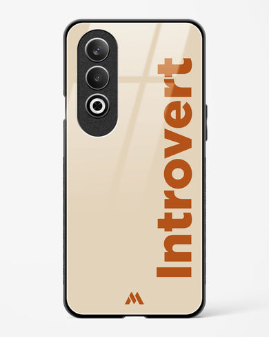 Introvert Glass Case Phone Cover (OnePlus)