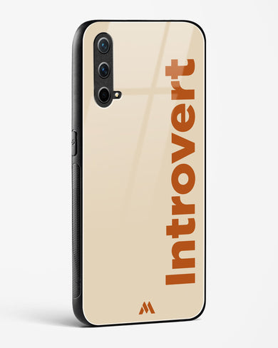Introvert Glass Case Phone Cover (OnePlus)