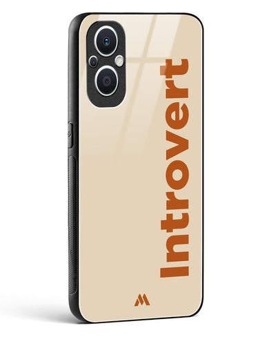 Introvert Glass Case Phone Cover (OnePlus)