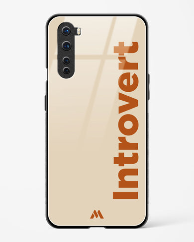 Introvert Glass Case Phone Cover (OnePlus)