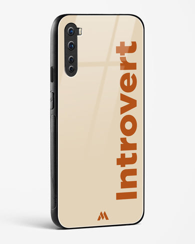 Introvert Glass Case Phone Cover (OnePlus)