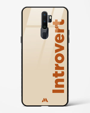 Introvert Glass Case Phone Cover (Oppo)