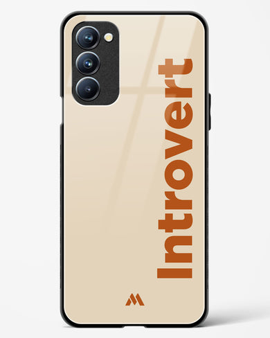 Introvert Glass Case Phone Cover (Oppo)