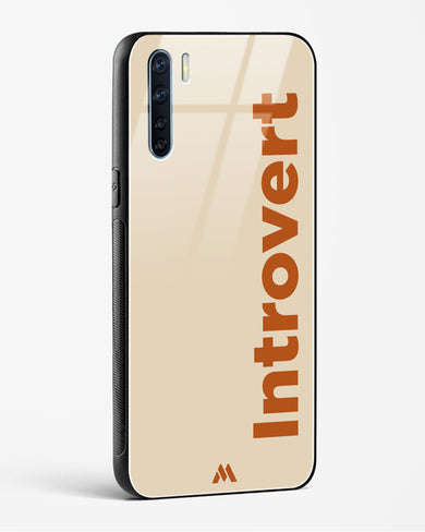 Introvert Glass Case Phone Cover (Oppo)