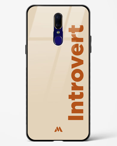 Introvert Glass Case Phone Cover (Oppo)