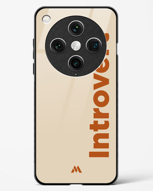 Introvert Glass Case Phone Cover (Oppo)