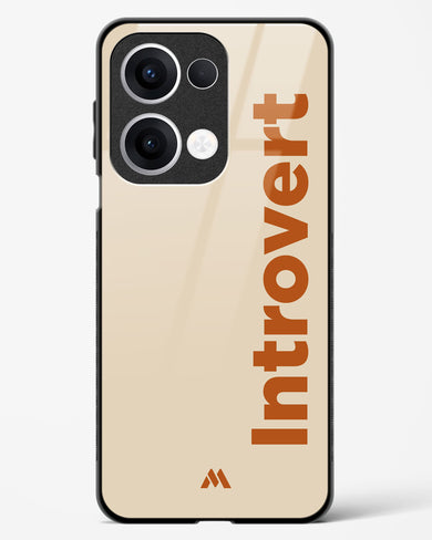 Introvert Glass Case Phone Cover (Oppo)