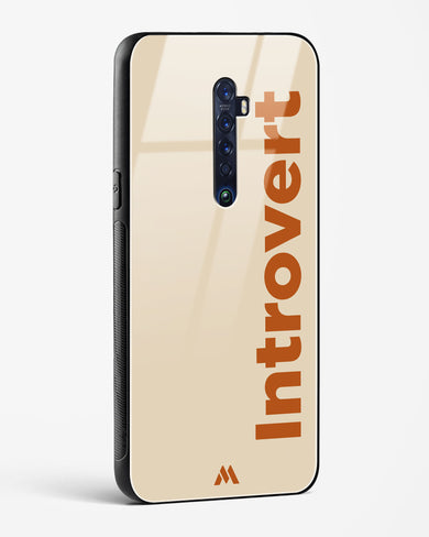 Introvert Glass Case Phone Cover (Oppo)