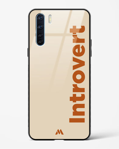 Introvert Glass Case Phone Cover (Oppo)