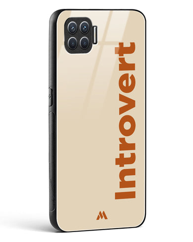 Introvert Glass Case Phone Cover (Oppo)