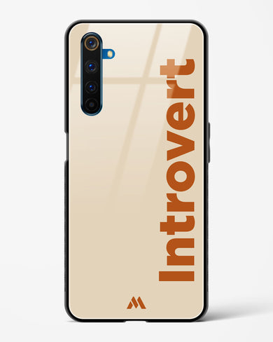 Introvert Glass Case Phone Cover (Realme)