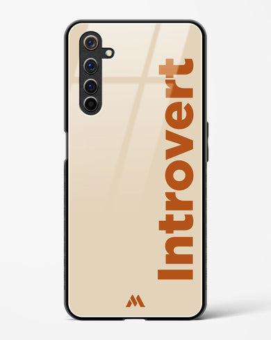 Introvert Glass Case Phone Cover (Realme)