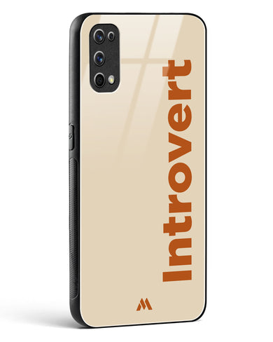 Introvert Glass Case Phone Cover (Realme)