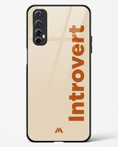 Introvert Glass Case Phone Cover (Realme)