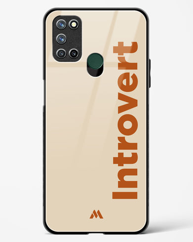 Introvert Glass Case Phone Cover (Realme)