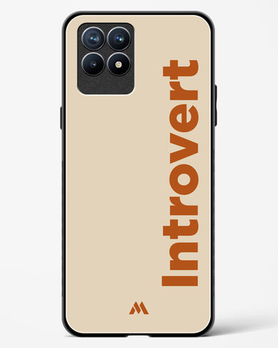 Introvert Glass Case Phone Cover (Realme)