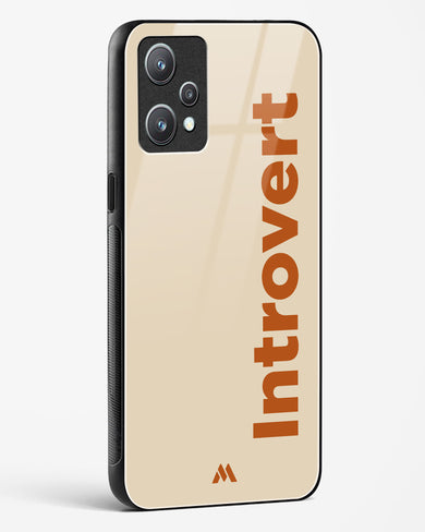 Introvert Glass Case Phone Cover (Realme)